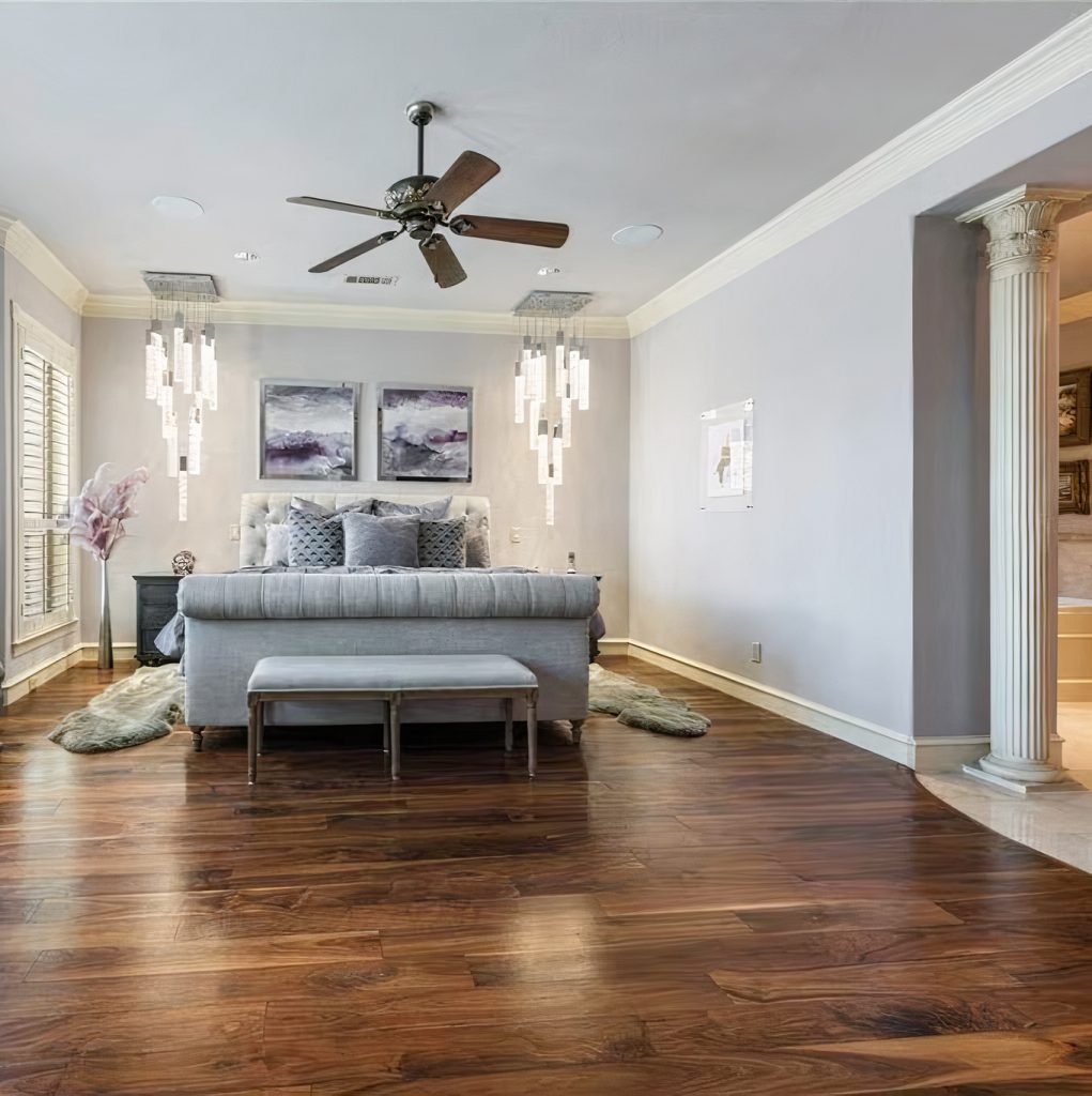 Bedroom in Shaquille O'Neal's Texas Home