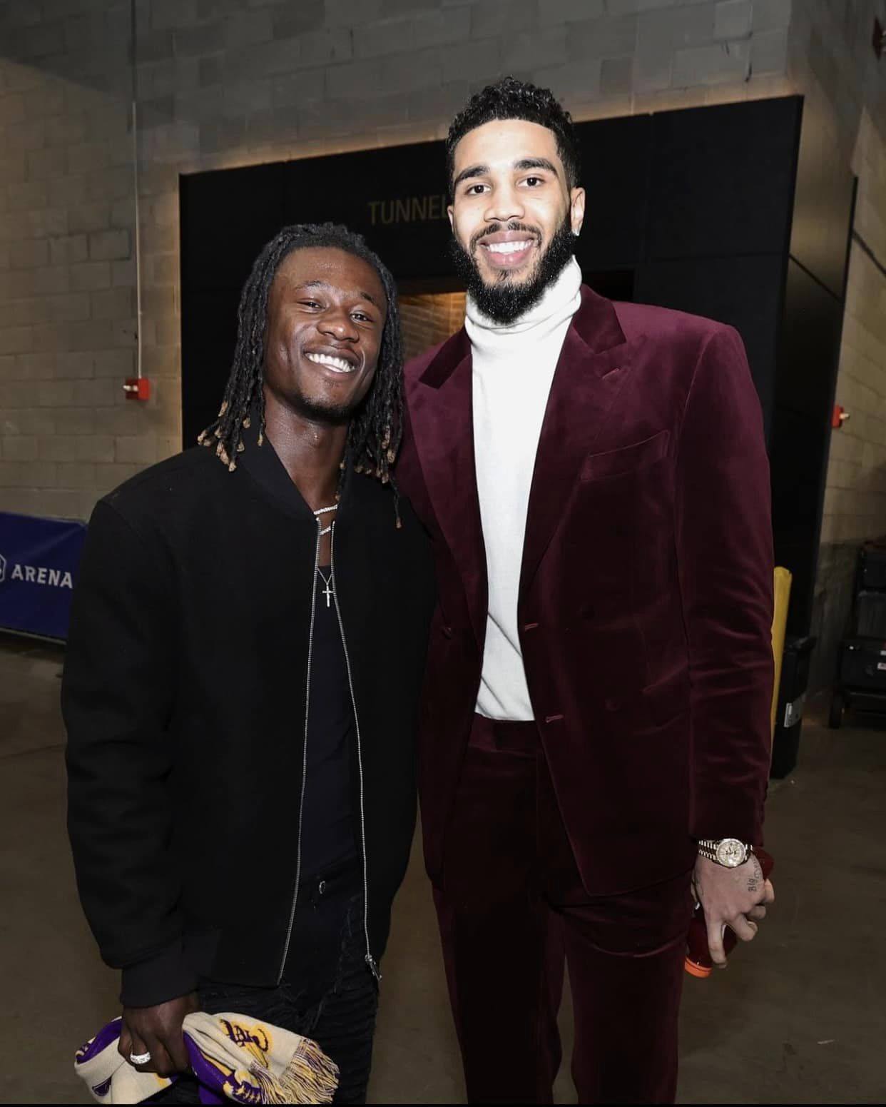 Vini Jr. and Cami Take Courtside to Bond with LeBron and Lakers’ Legends