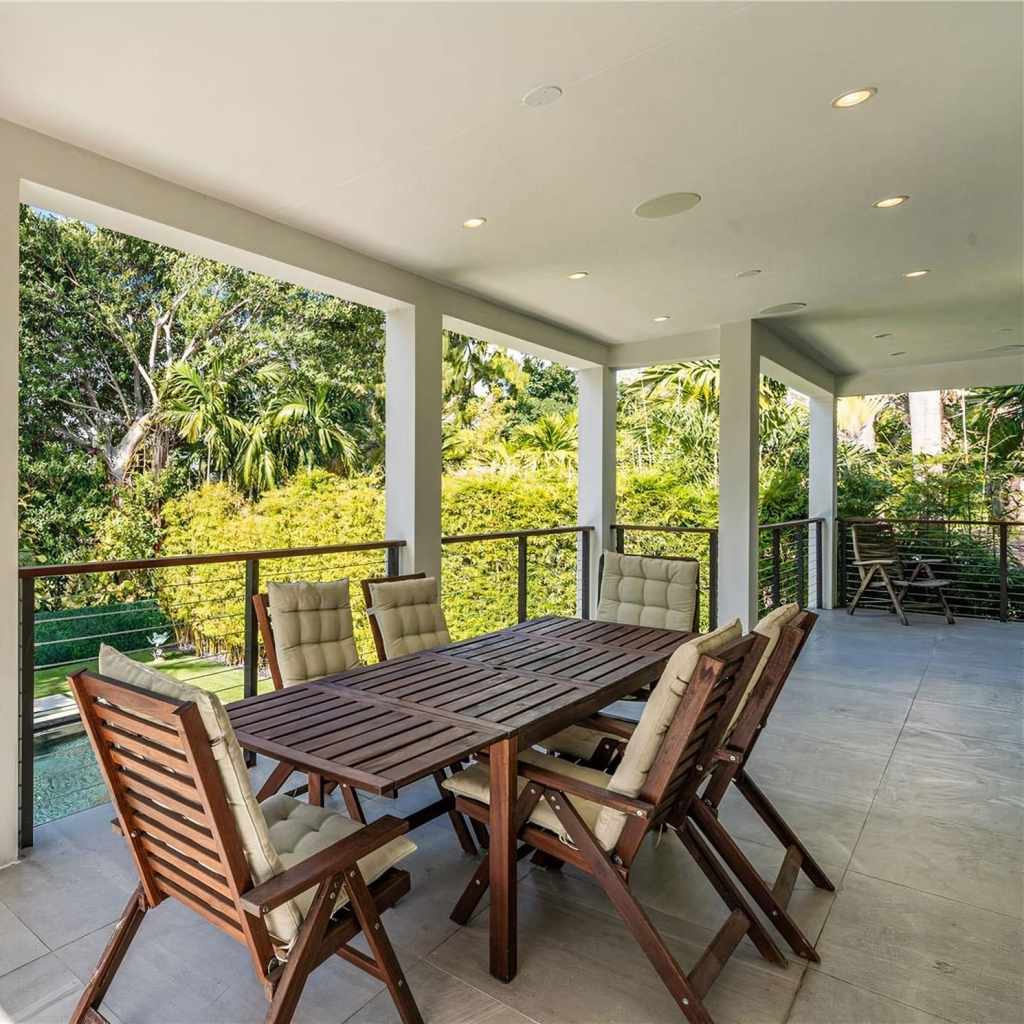 Dining Area of Jeremy Shockey's Miami Home