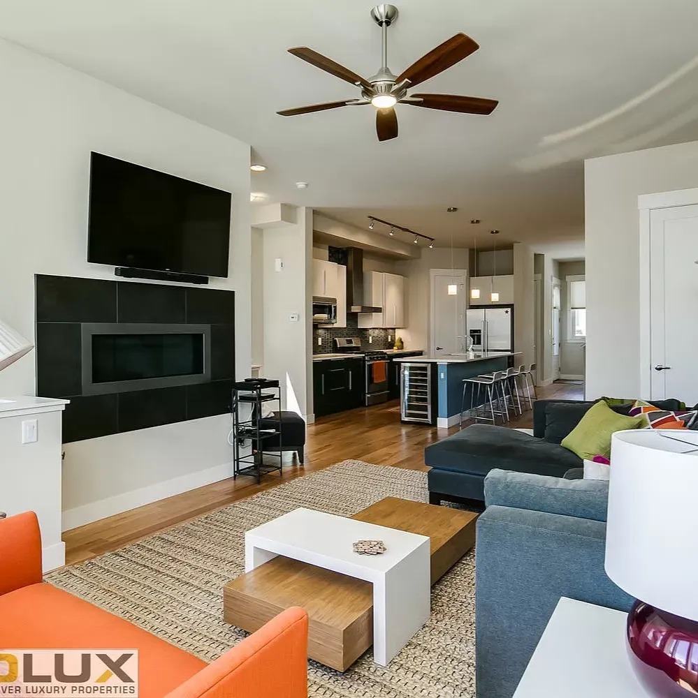 Living Room in Jamal Murray's Denver Home