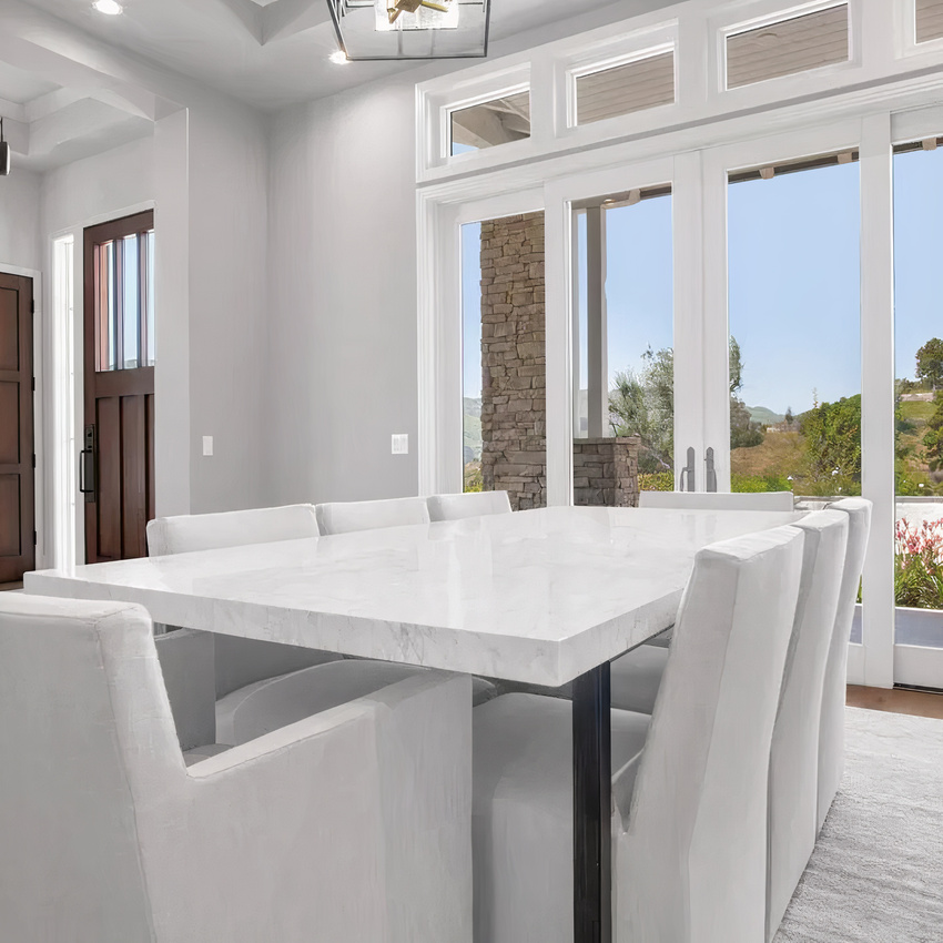 Dining room of Spencer Dinwiddie’s Calabasas Home