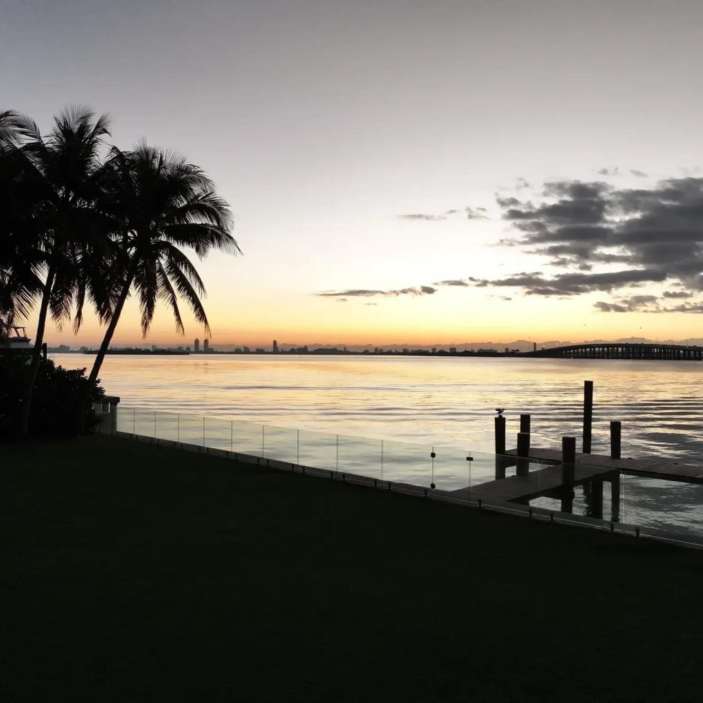 Backyard of Goran Dragić's Miami Home