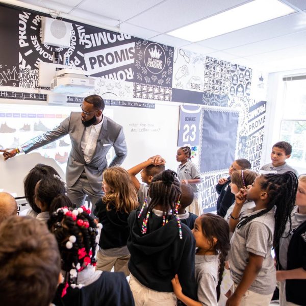 LeBron James opens School for at-risk Children in his Hometown ?? |  BellaNaija