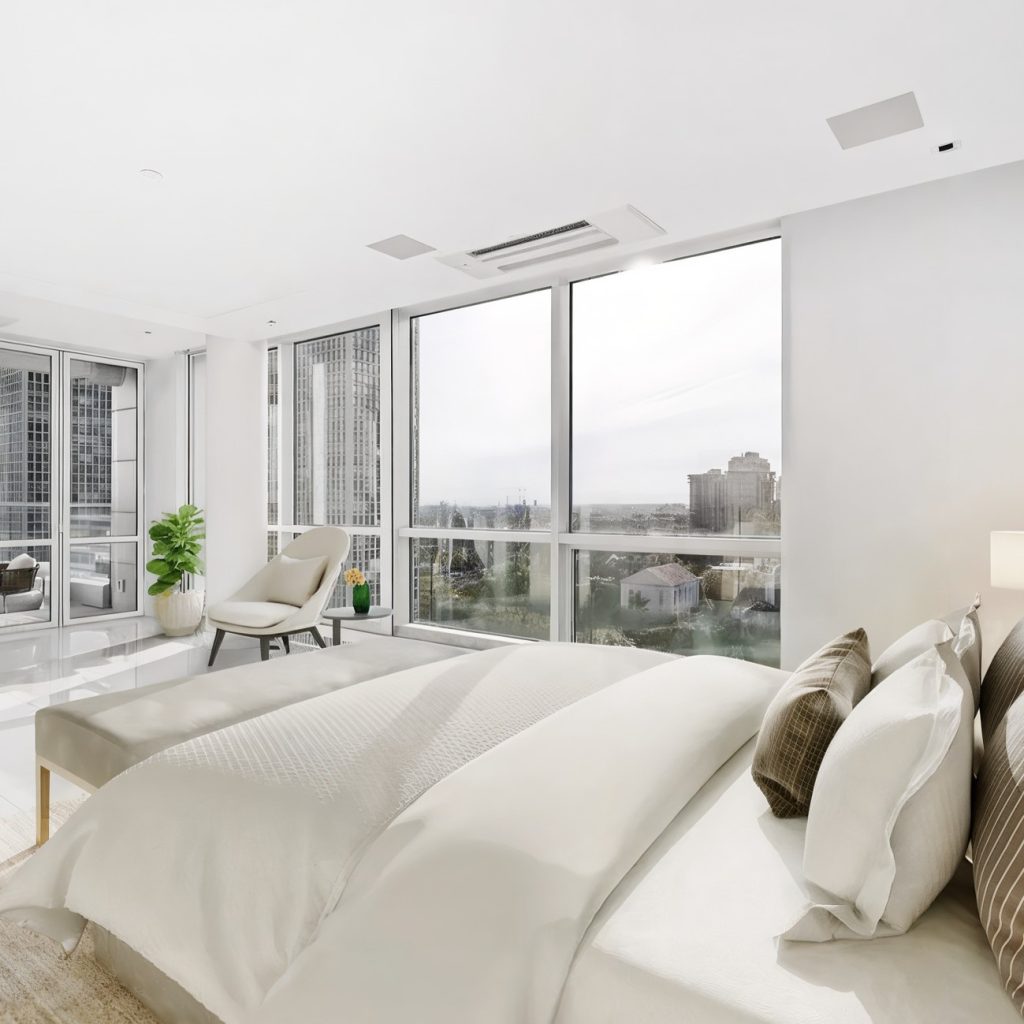 Bedroom in Joel Embiid’s Pennsylvania Penthouse