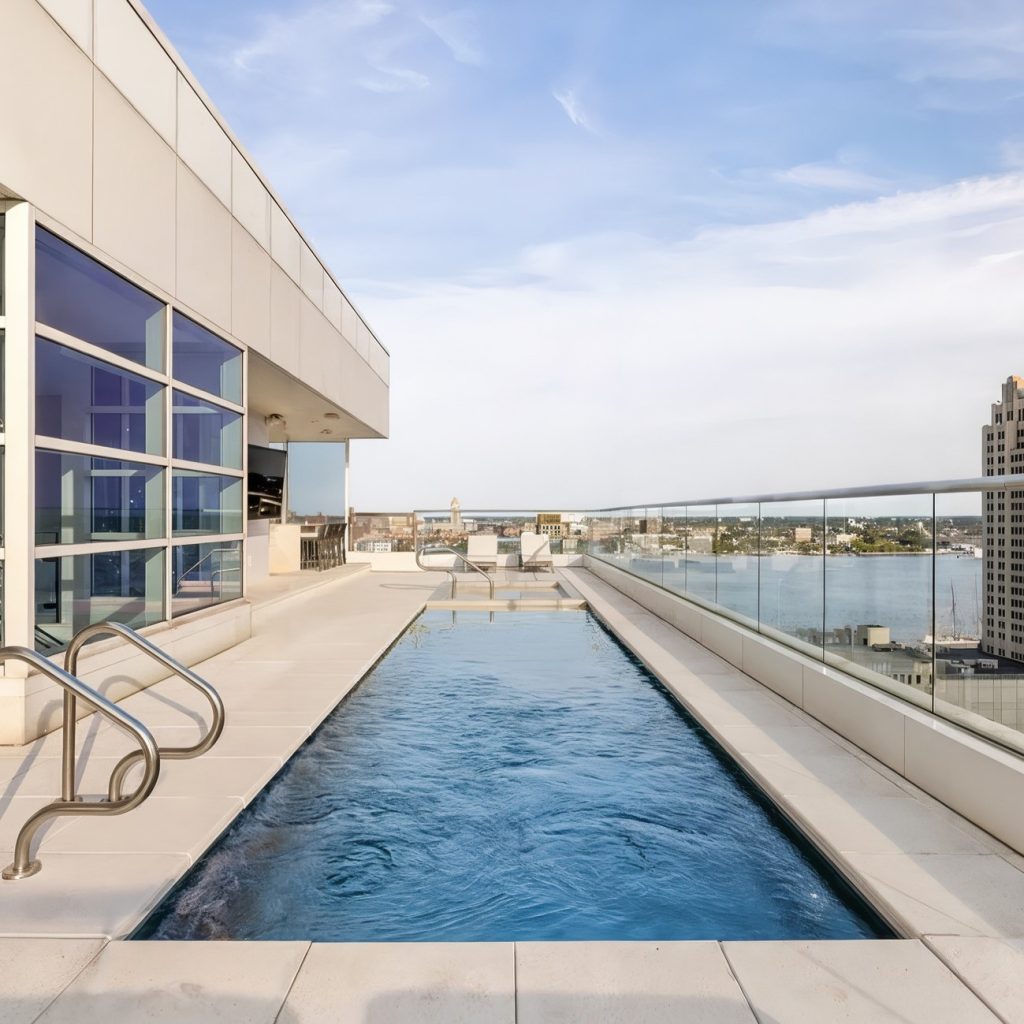 Pool in Joel Embiid’s Pennsylvania Penthouse