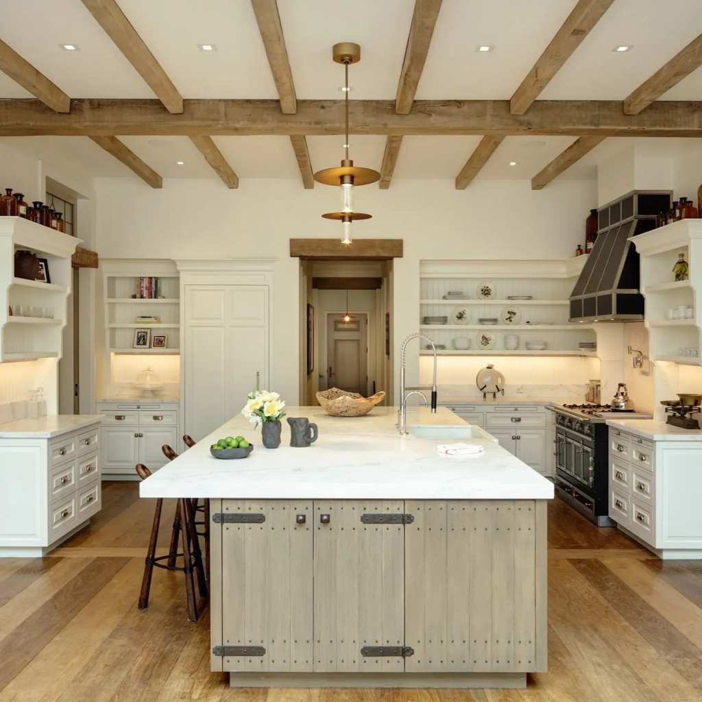 Kitchen in Tom Brady's Brookline Home