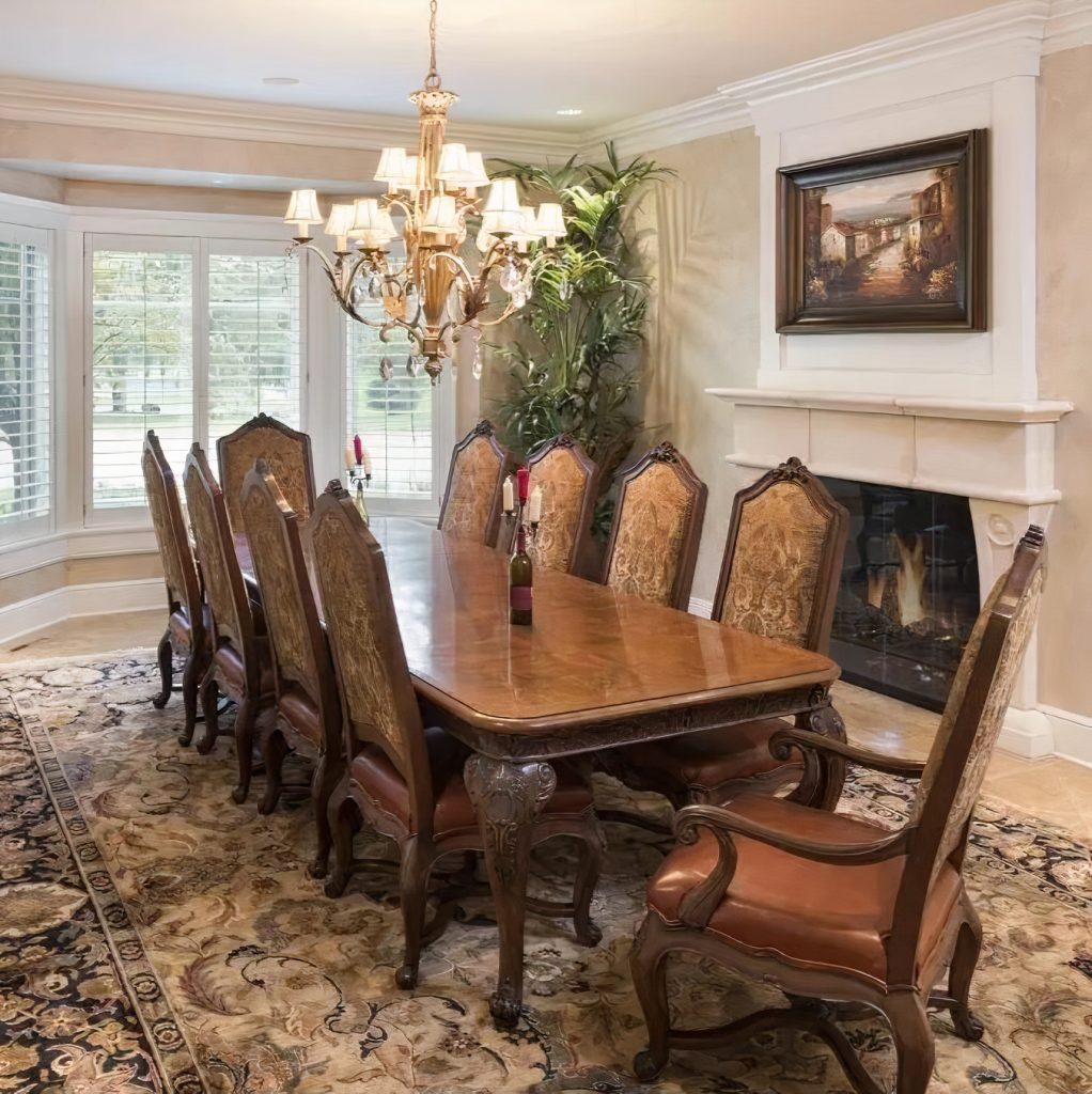 Dining Room in Karl-Anthony Towns' Home