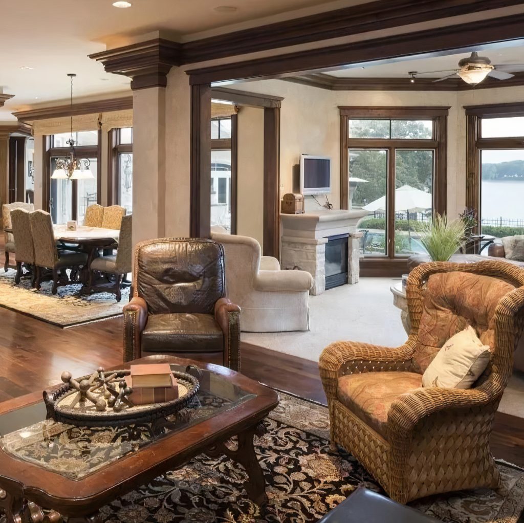 Sitting Area in Karl-Anthony Towns' Home