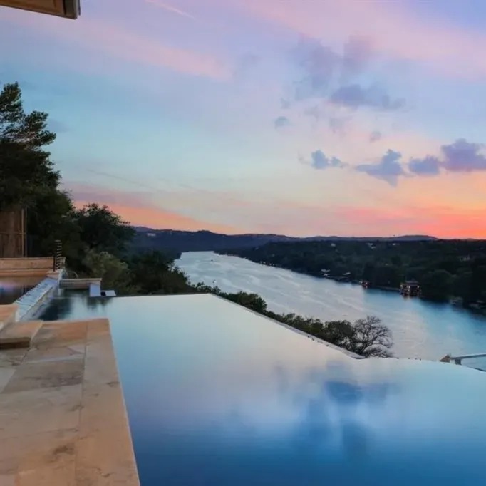 Pool View in Jason Kapono's TX Home