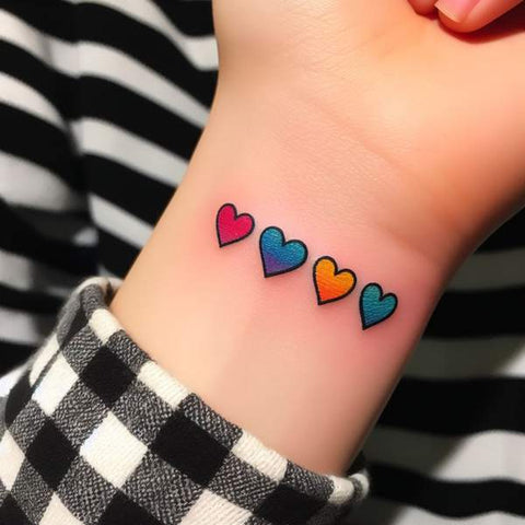 Heart Wrist Tattoo 1