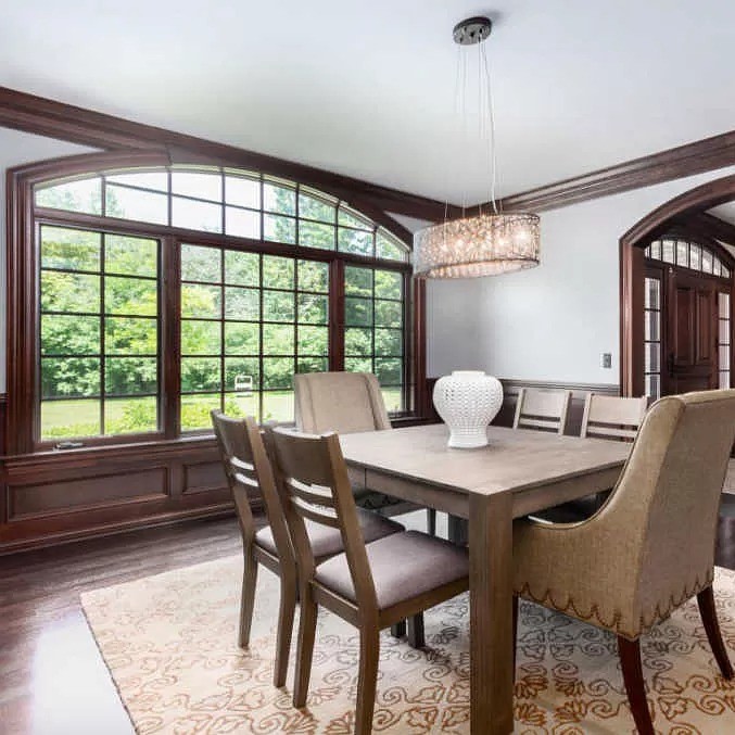 Dining Room in Giannis Antetokounmpo's Wisconsin Home