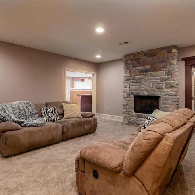 Sitting Area in Giannis Antetokounmpo's Wisconsin Home