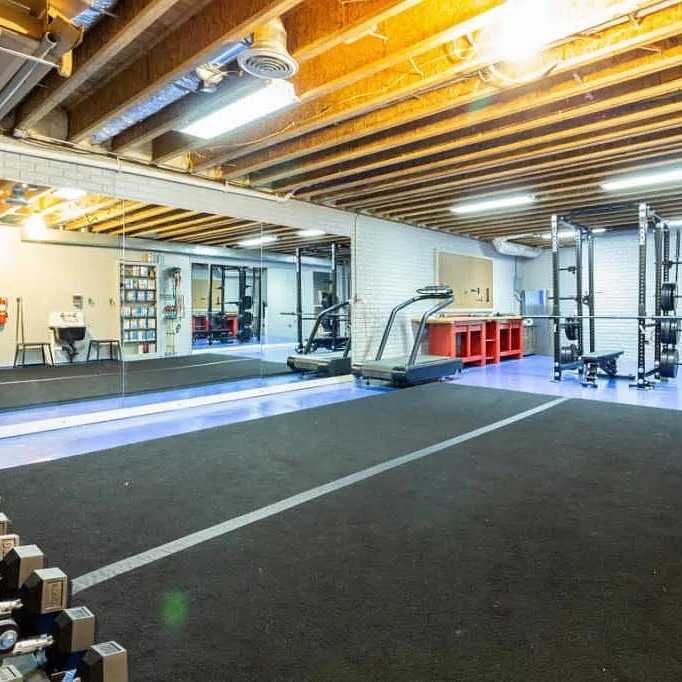 Gym in Giannis Antetokounmpo's Wisconsin Home