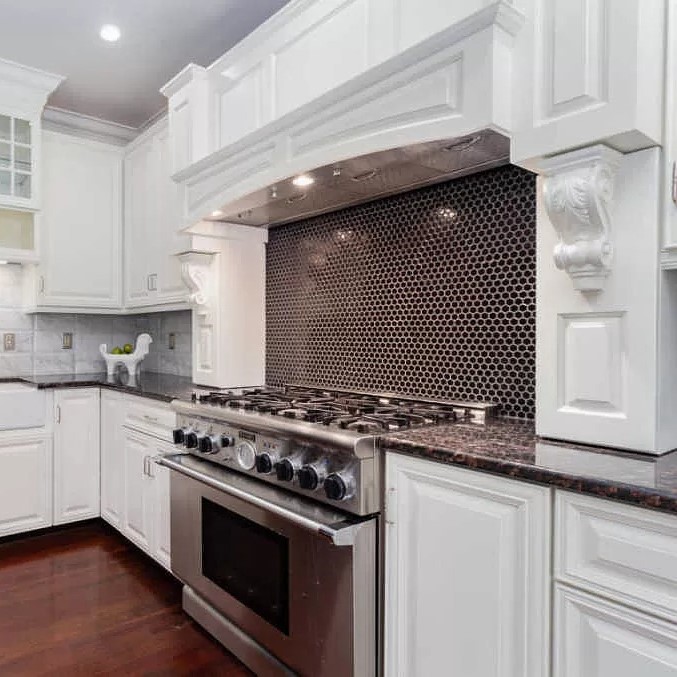 Kitchen in Giannis Antetokounmpo's Wisconsin Home