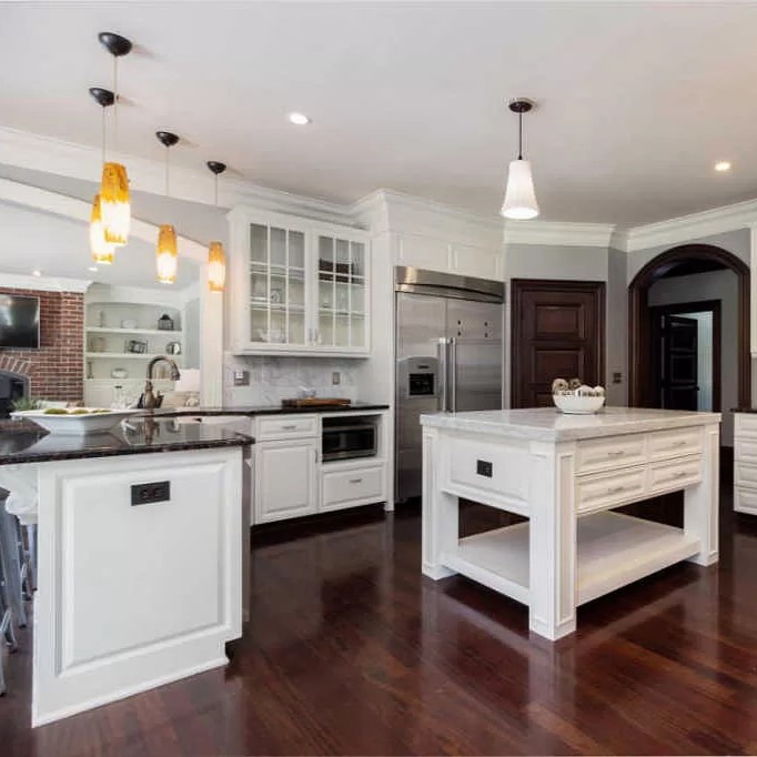 Kitchen in Giannis Antetokounmpo's Wisconsin Home