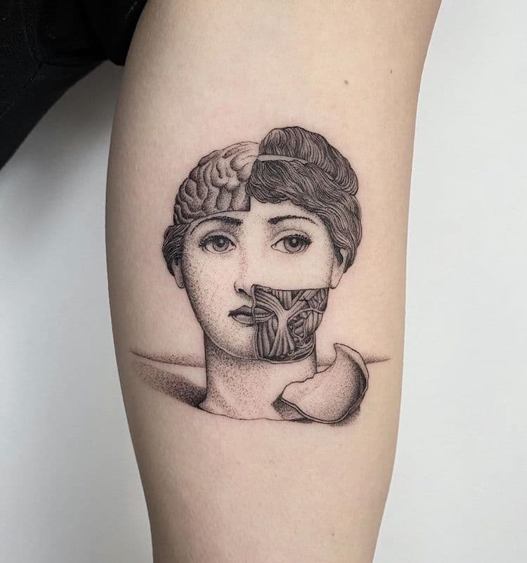 Surreal Tattoo by Michele Volpi