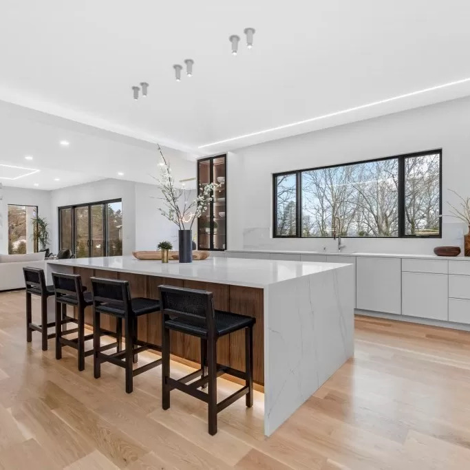 Kitchen in Jrue Holiday’s Newton Home