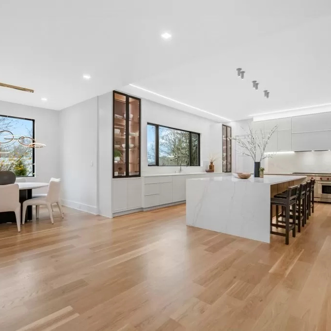 Kitchen in Jrue Holiday’s Newton Home