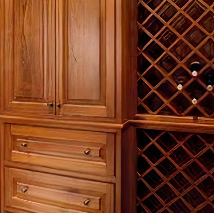 Wine Rack in Dwight Howard's GA Home