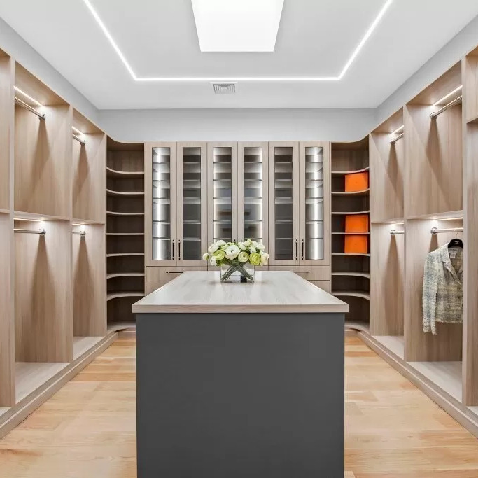 Closet in Jrue Holiday’s Newton Home