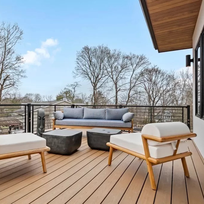 Rooftop of Jrue Holiday’s Newton Home