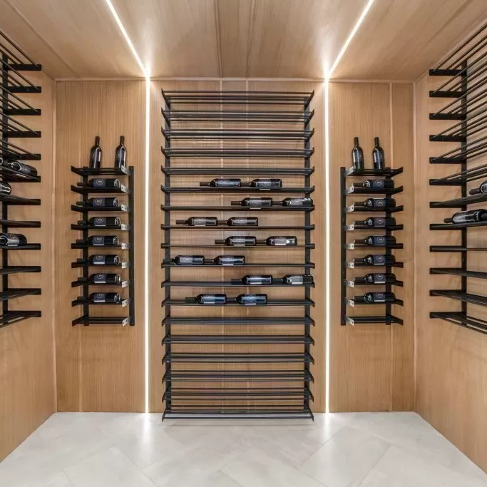 Wine Cellar in Jrue Holiday’s Newton Home