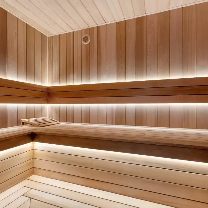 Sauna Room in Jrue Holiday’s Newton Home