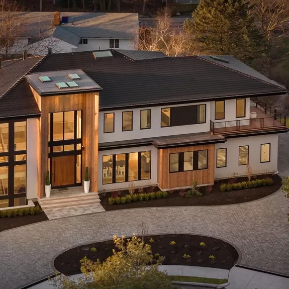 Aerial View of Jrue Holiday’s Newton Home