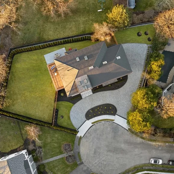 Aerial View of Jrue Holiday’s Newton Home