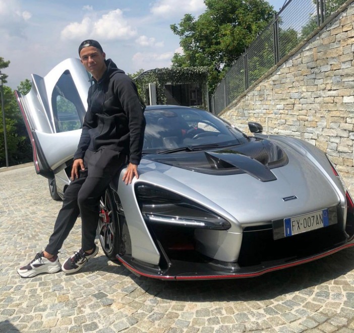 This McLaren Senna, worth £1m, was another Ronaldo's favourite toys