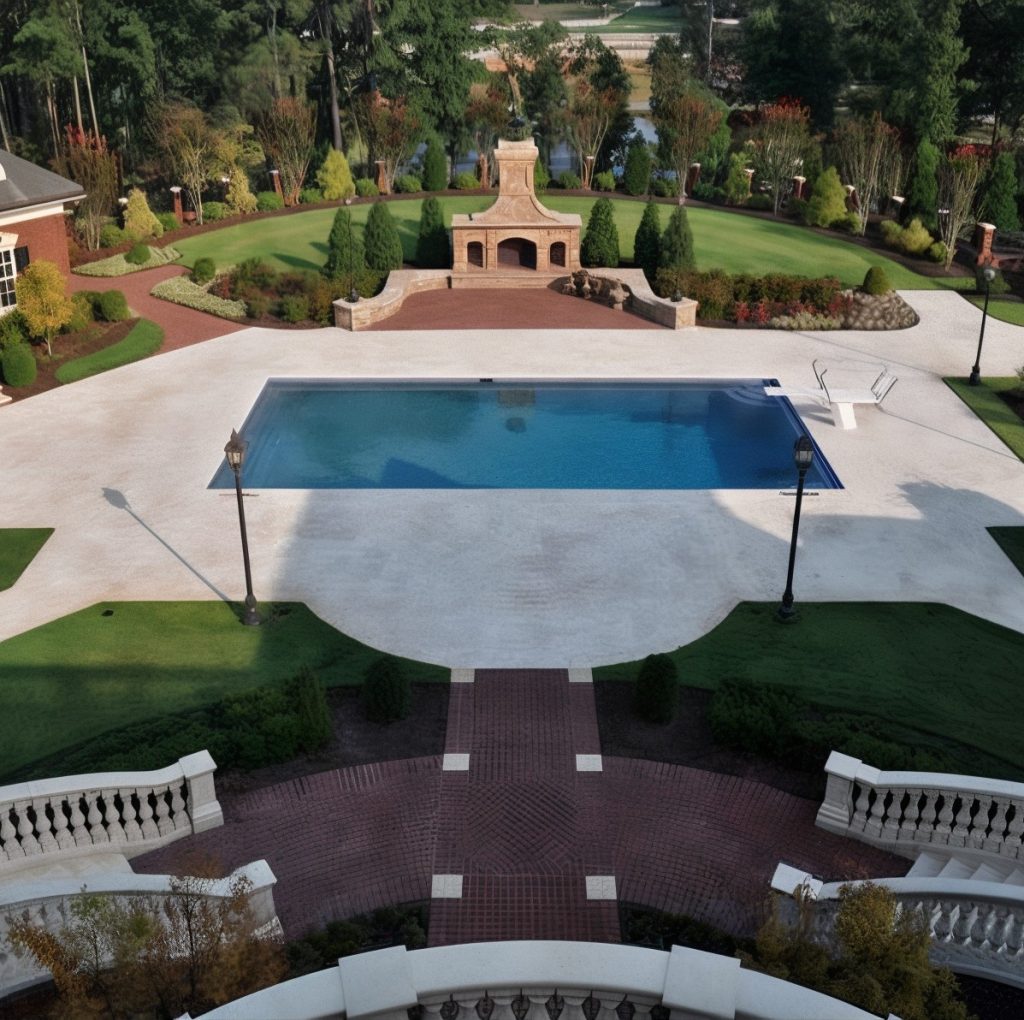 Pool in Dwight Howard's GA Home