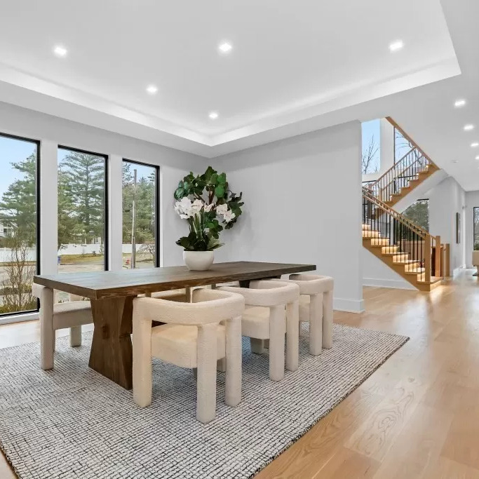 Dining Area in Jrue Holiday’s Newton Home