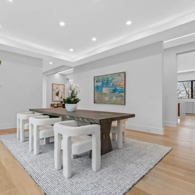 Dining Area in Jrue Holiday’s Newton Home