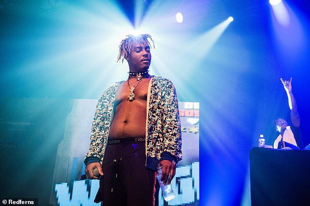 The guard, 19, chose the single digit to 'pay homage' to his close pal and rapper Juice WRLD