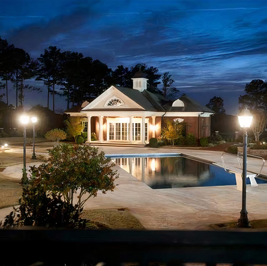 Pool House in Dwight Howard's GA Home