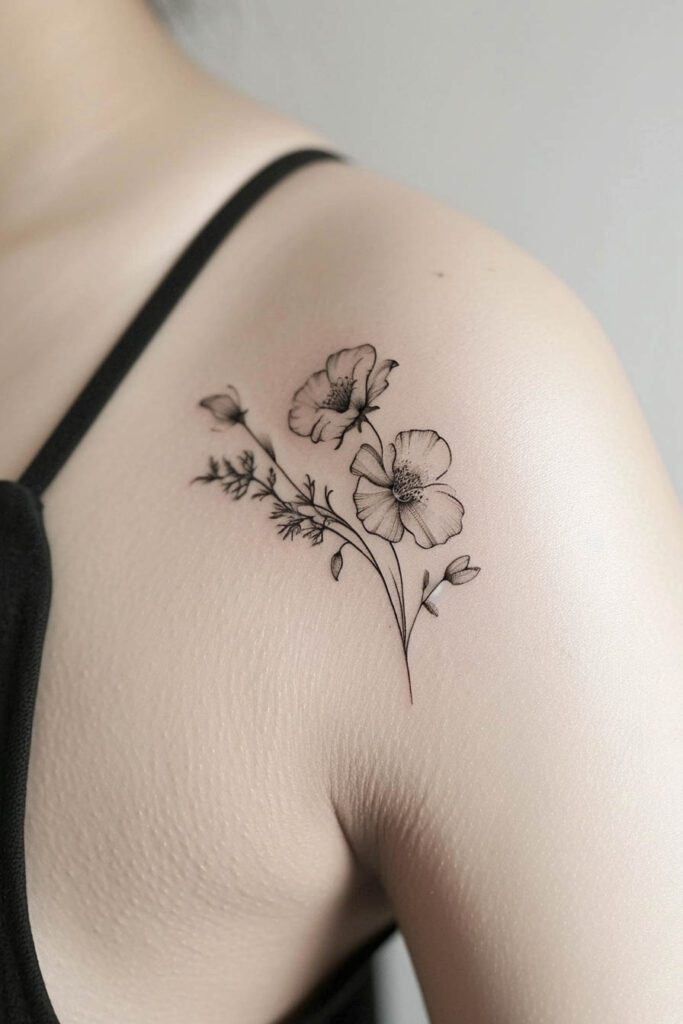 flower tattoos