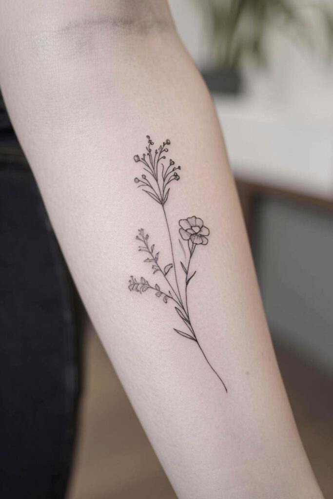 flower tattoos