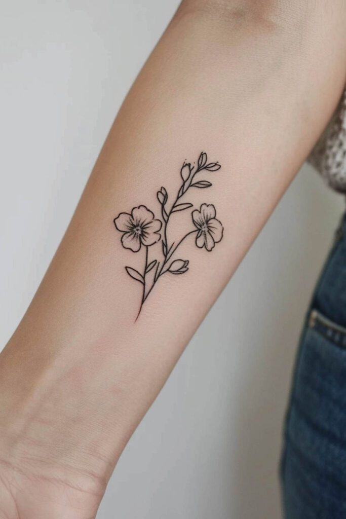 flower tattoos