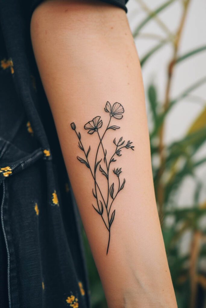 flower tattoos