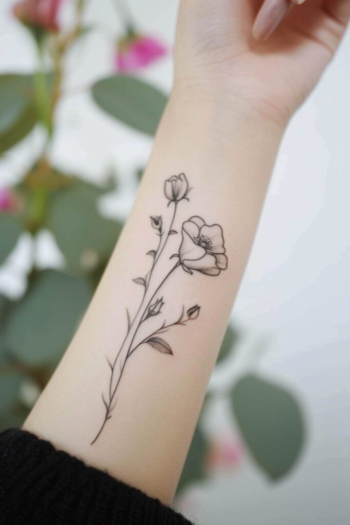 flower tattoos