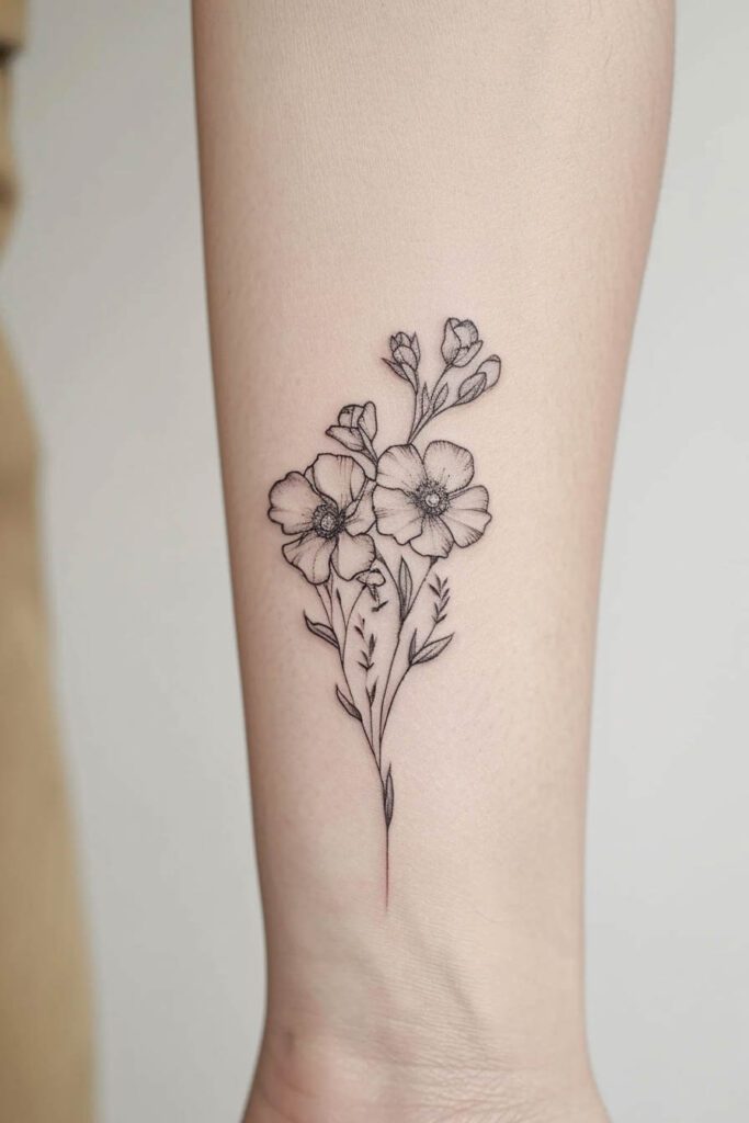 flower tattoos