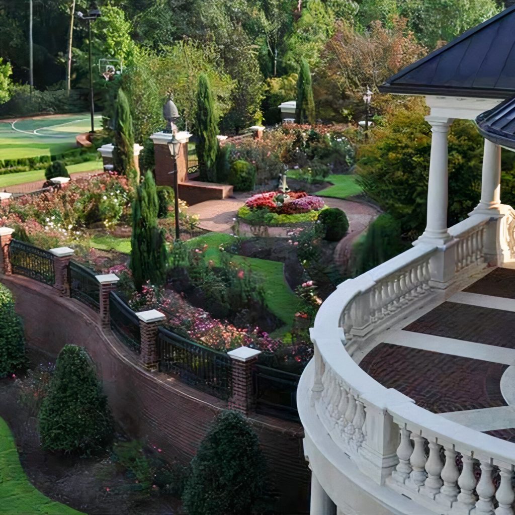 Balcony of Dwight Howard's GA Home