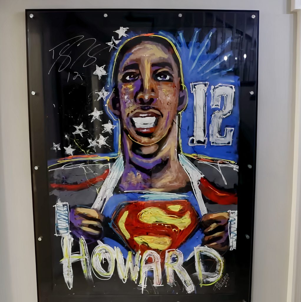 Cartoon in Dwight Howard's GA Home