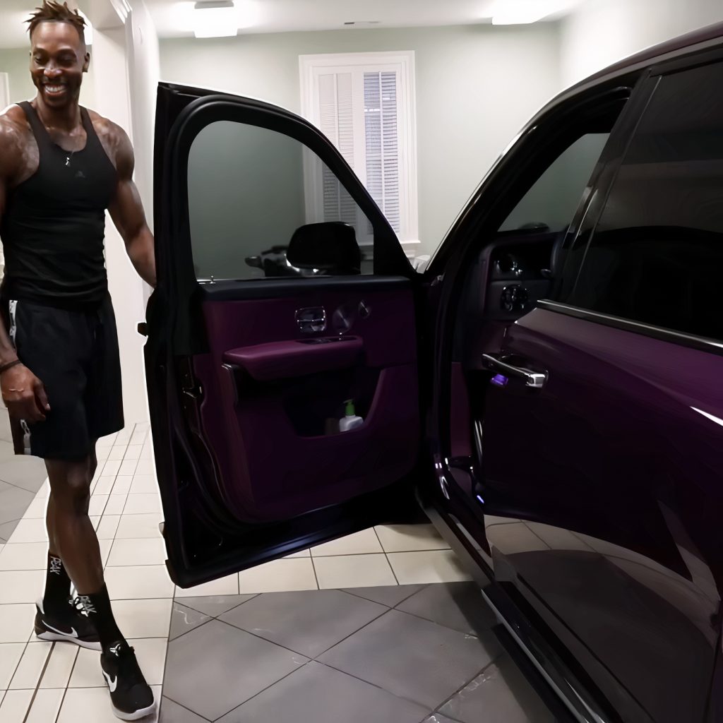 Rolls Royce in Dwight Howard's GA Home