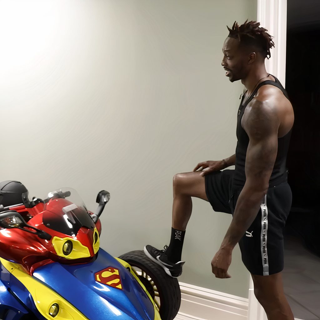 Three wheeler in Dwight Howard's GA Home