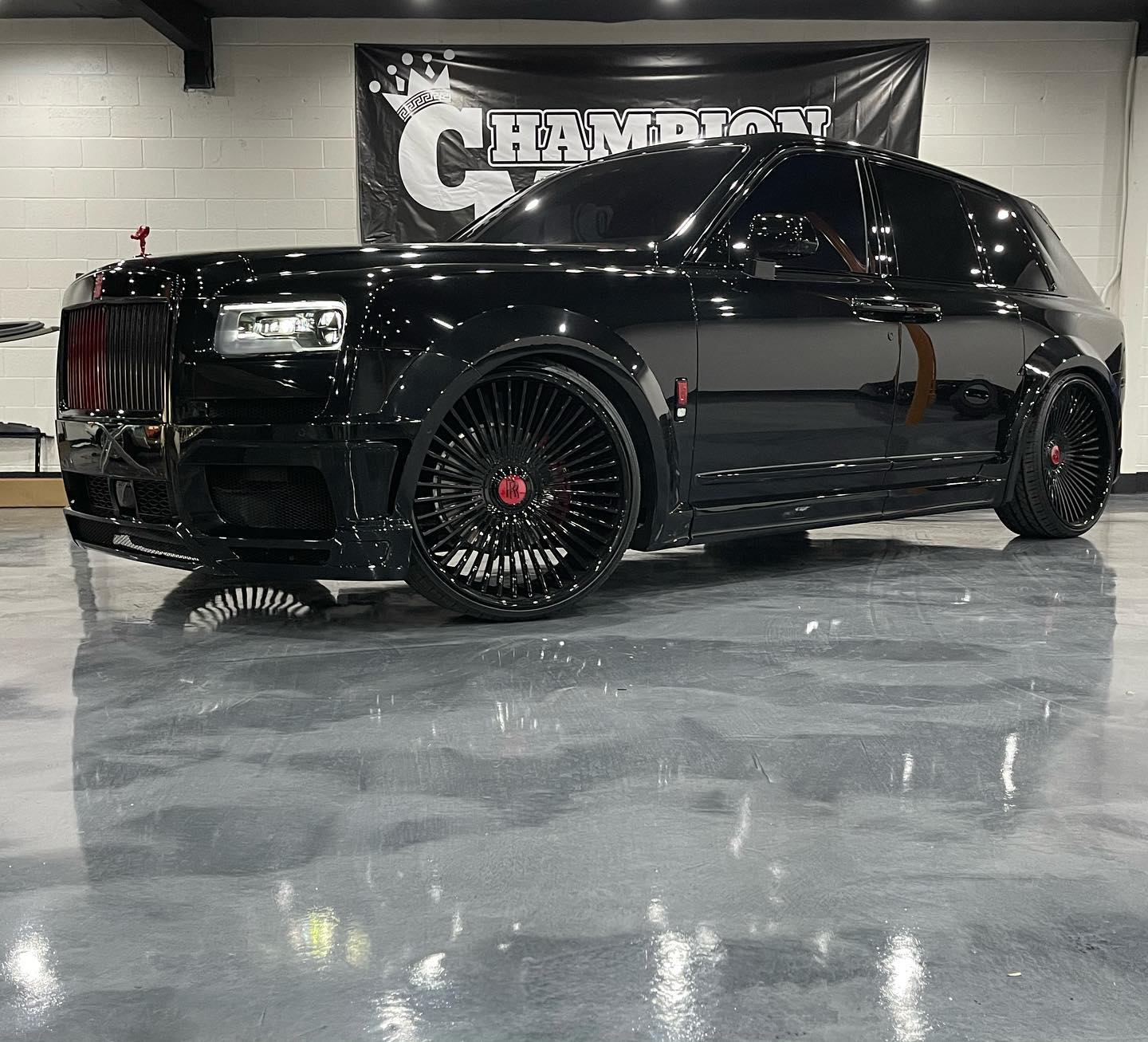 Ball's customized Rolls-Royce Cullinan