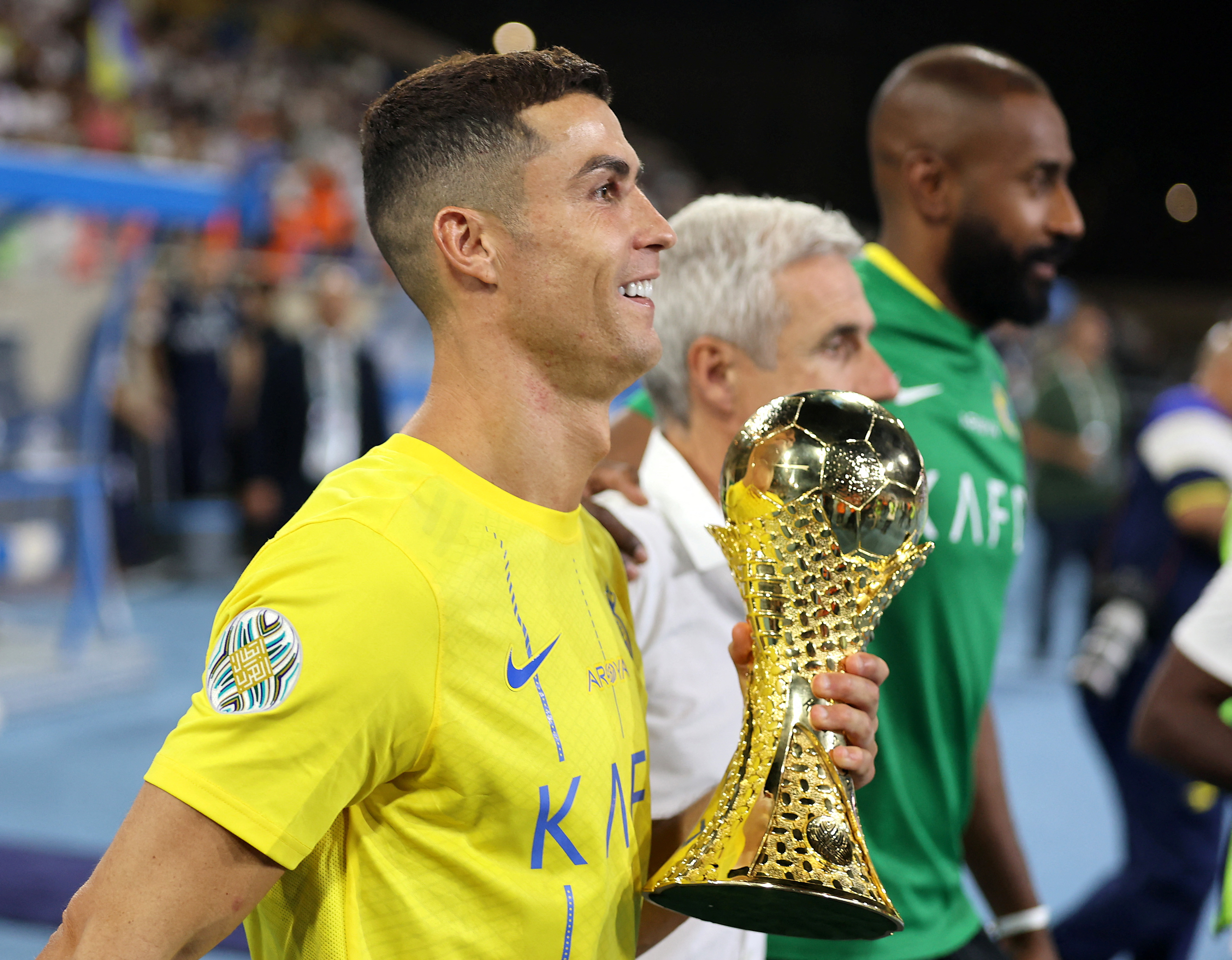 Ronaldo wins first title at Al-Nassr with brace in Arab Club Champions Cup final | Reuters