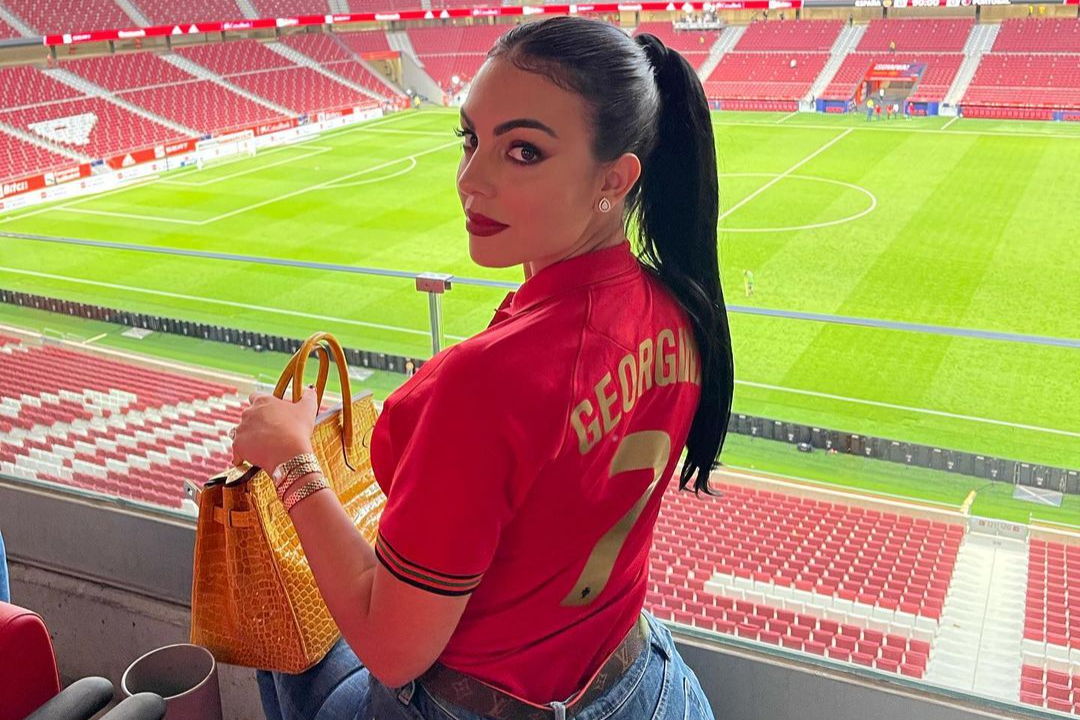 Georgina Rodriguez, Hermes, Cristiano Ronaldo, Hermes Kelly, Hermes Birkin, Ronaldo Euro 2024 anh 10