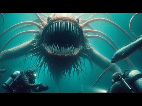 カメラが捉えた恐ろしい深海生物７選 - YouTube