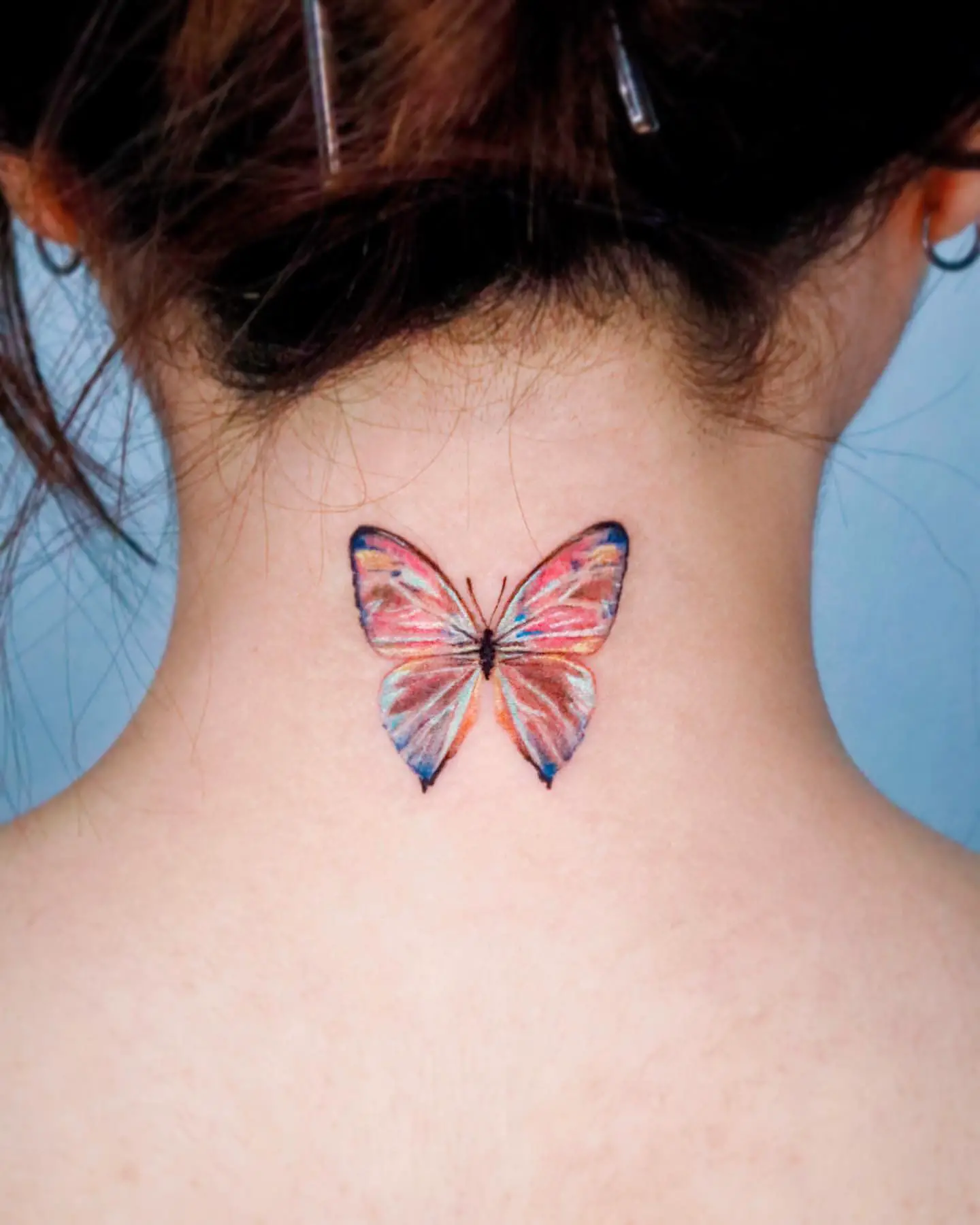 Neck Tattoos for Women 21